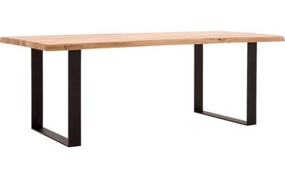 Goossens Eettafel Blade, Boomstamblad 180 x 90 cm 5 cm dik