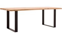Goossens Eettafel Blade, Boomstamblad 180 x 90 cm 5 cm dik - thumbnail