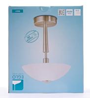 Eglo TafellampSolo 1 35cm nikkel mat met wit - 85104 - thumbnail
