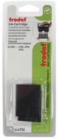 Trodat vervangkussen zwart, voor stempel 4750/4755, blister 2 stuks - thumbnail