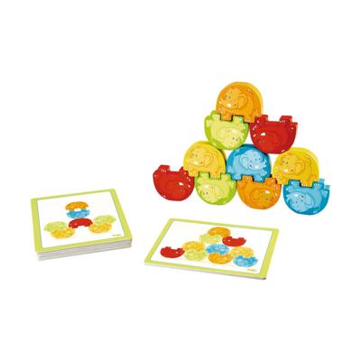 Haba waggelfanten stapelspel junior 10 delig Haba waggelfanten stapelspel junior 10 delig