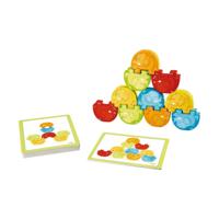 Haba waggelfanten stapelspel junior 10 delig - thumbnail