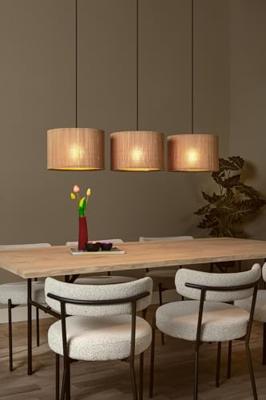 Lucide MAGIUS - Hanglamp - 3xE27 - Naturel