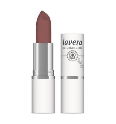Lavera Lipstick velvet matt auburn brown 02 bio 4.5 Gram