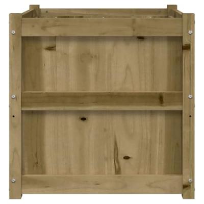 Plantenbakken 2 st cm geïmpregneerd hout