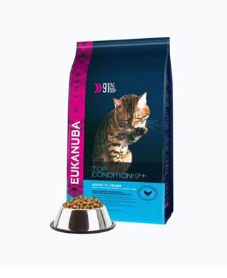 Eukanuba Senior kip kattenvoer 2 x 2 kg