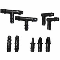 Siena Garden WSH1001 Accessoireset voor druppelslang 1 set(s) Zwart - thumbnail