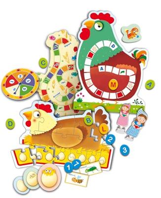 50 spellen - Carotina - spelen terwijl je leert - LISCIANI