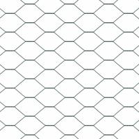 VidaXL Hexagon hek groen 0,4 x 10 m pvc - thumbnail