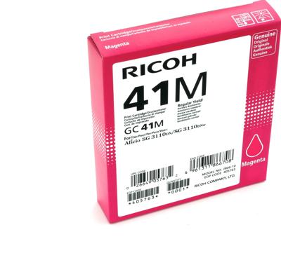 Ricoh 405763 inktcartridge 1 stuk(s) Origineel Normaal rendement Magenta Ricoh 405763 inktcartridge 1 stuk(s) Origineel Normaal rendement Magenta