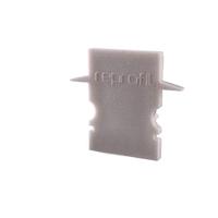 Deko Light 979141 Endkappe H-ET-02-08 Set 2 Stk, Grau Profieleindkap Kunststof (l x b x h) 23 x 6 x 20 mm 1 stuk(s) - thumbnail