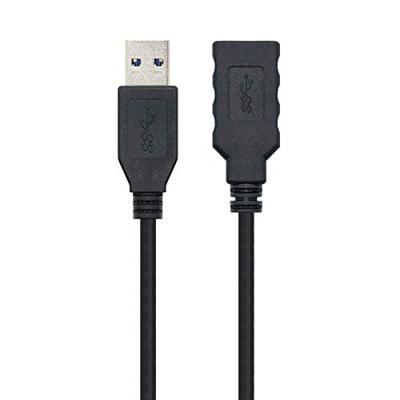 Kabel USB 3.0 A naar USB A NANOCABLE 10.01.0902BK 2 m - thumbnail