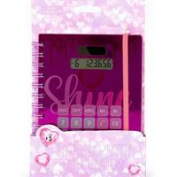 Dream Big Notitieboekje met Calculator Roze - thumbnail