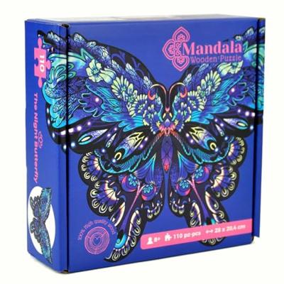 Logica Giochi Mandala Houten Legpuzzel Vlinder Logica Giochi Mandala Houten Legpuzzel Vlinder