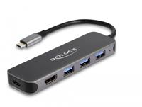 Imp Usb c naar c + a + hdmi hub - 5 poorten - thumbnail
