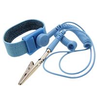 Anti-Static Static-free Wristband Wrist Strap Band ESD Discharge Grounding Tool(Baby Blue) - thumbnail