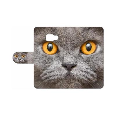 Telefoonhoesje | Met pasjeshouder | Samsung Galaxy A3 2017 Britse Korthaar Telefoonhoesje | Met pasjeshouder | Samsung Galaxy A3 2017 Britse Korthaar