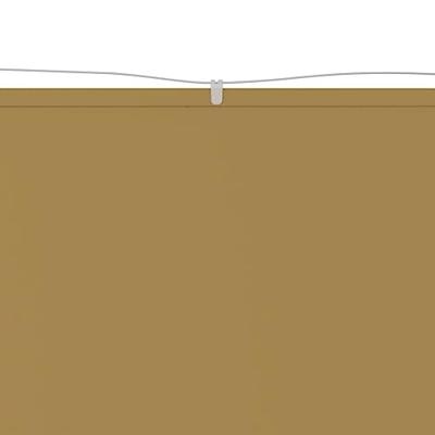 VidaXL Luifel verticaal 140x420 cm oxford stof beige