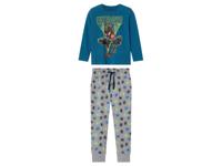 Pyjama met ronde hals voor peuters (98/104, Blauw) - thumbnail