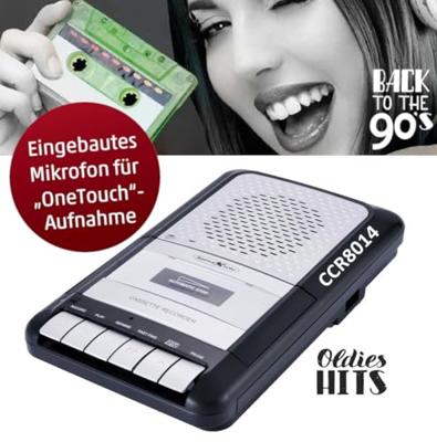 Reflexion Audio Retro-cassetterecorder