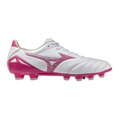 Mizuno Morelia Neo IV Pro Gras Voetbalschoenen (FG) Wit Roze Mizuno Morelia Neo IV Pro Gras Voetbalschoenen (FG) Wit Roze
