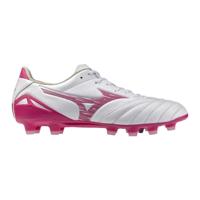 Mizuno Morelia Neo IV Pro Gras Voetbalschoenen (FG) Wit Roze - thumbnail