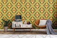 AS Creation Retro Chic - Groen - Retro - 395312 - thumbnail