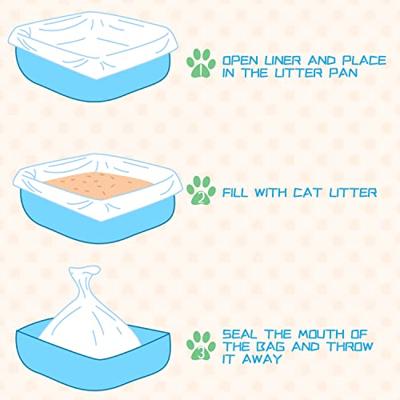 Nobleza kattenbakzakken - Maat L - 50x60 cm - 12 stuks - thumbnail