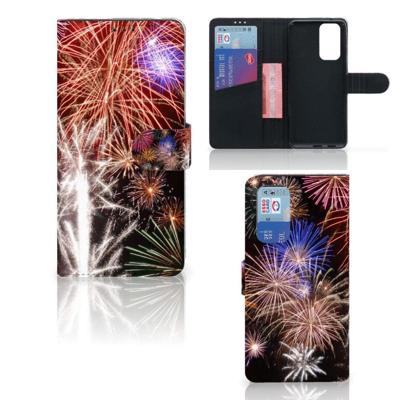 OnePlus 9 Pro | Wallet Case | met Pasjes | Vuurwerk