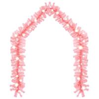 Kerstslinger met LED-lampjes 20 m roze - thumbnail