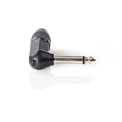 Nedis 6,35 mm Audioconnector | Gehoekt | Male | Soldeer | 8.0 mm | 1 stuks - COTP23902BK COTP23902BK