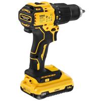 DeWALT DCD709L2T Compacte accu klop-/schroefboormachine 18V XR 3.0Ah in TSTAK - thumbnail