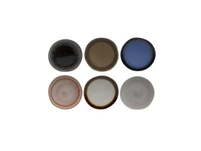Studio Tavola Dinerborden Earth ø 27 cm - 6 stuks