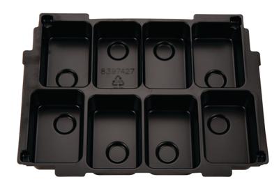Makita Accessoires 839742-7 | Mbox inlay | voor 8x 18 V accu&apos;s | excl. accu&apos;s. - 839742-7 - thumbnail