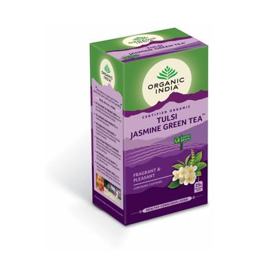 Organic India Thee Tulsi Jasmine Green Tea