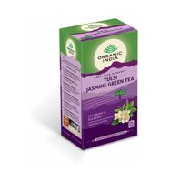 Organic India Thee Tulsi Jasmine Green Tea - thumbnail