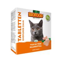 Biofood kattensnoepjes bij vlo zalm (100 ST) - thumbnail