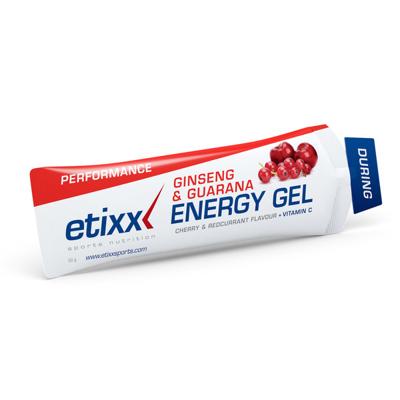 Etixx Energy Gel Ginseng & Guarana - Rode Vruchten Etixx Energy Gel Ginseng & Guarana - Rode Vruchten