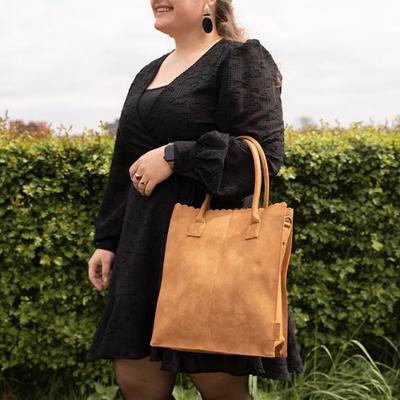 Beagles Shopper / Schoudertas Val Do Dubra Camel