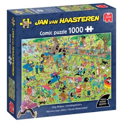 Jumbo Jan van haasteren legpuzzel - hondenparcours, 1000st.