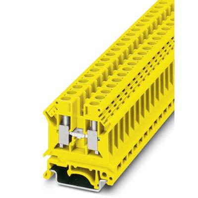Phoenix Contact 0719249 Doorgangsserieklem 8.2 mm Schroeven Geel 50 stuk(s)