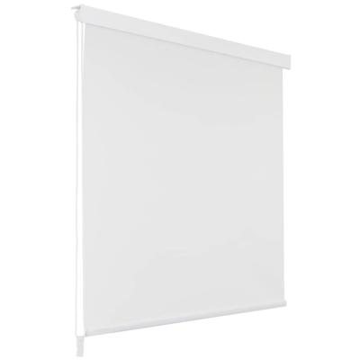 VidaXL Rolgordijn voor douche 140x240 cm wit
