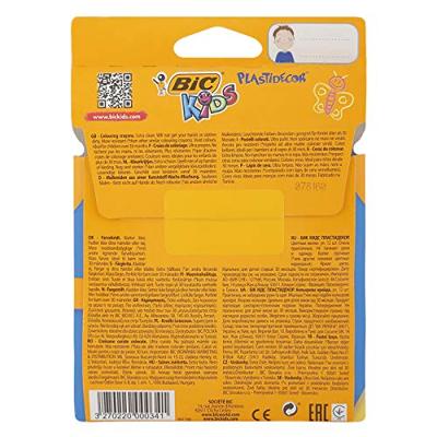 BIC kids plastidecor kleurkrijt, 12st.