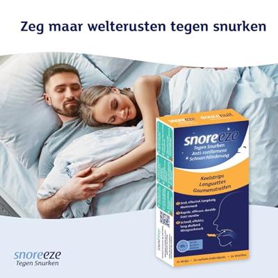 Snoreeze Tegen Snurken 14 Keelstrips