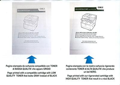 Toner oki 45807111 zwart Toner oki 45807111 zwart