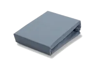 Vandyck jersey soft split topper hoeslaken dusty blue - thumbnail