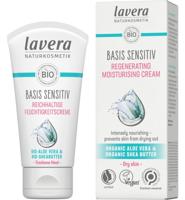 Lavera Basis Sensitive regenerating moisturising cream 50 Milliliter - thumbnail