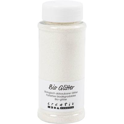 Creativ Company Bio sparkles, wit, 140 ml/ 1 doosje Creativ Company Bio sparkles, wit, 140 ml/ 1 doosje