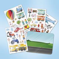 Totum raamstickers verkeer - thumbnail