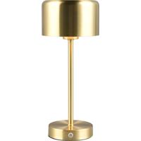 LED Tafellamp Messing - 1.5W Warm Wit 3000K - USB-C Oplaadbaar - thumbnail